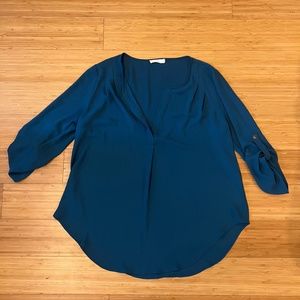 Lush Roll Sleeve Top